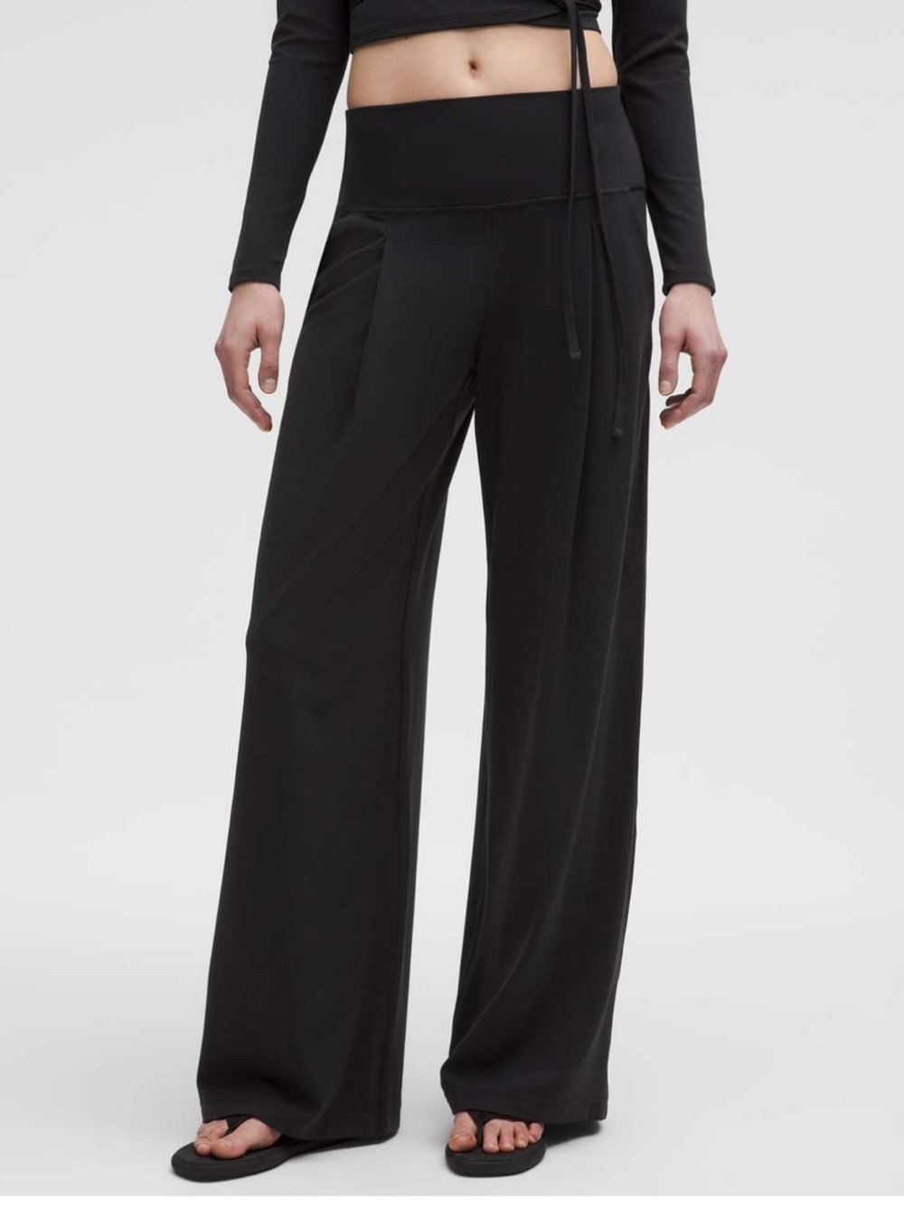 Lululemon Sz 10 Align Palazzo Pant Pants
Black Wide Leg Casual Athletic Fall